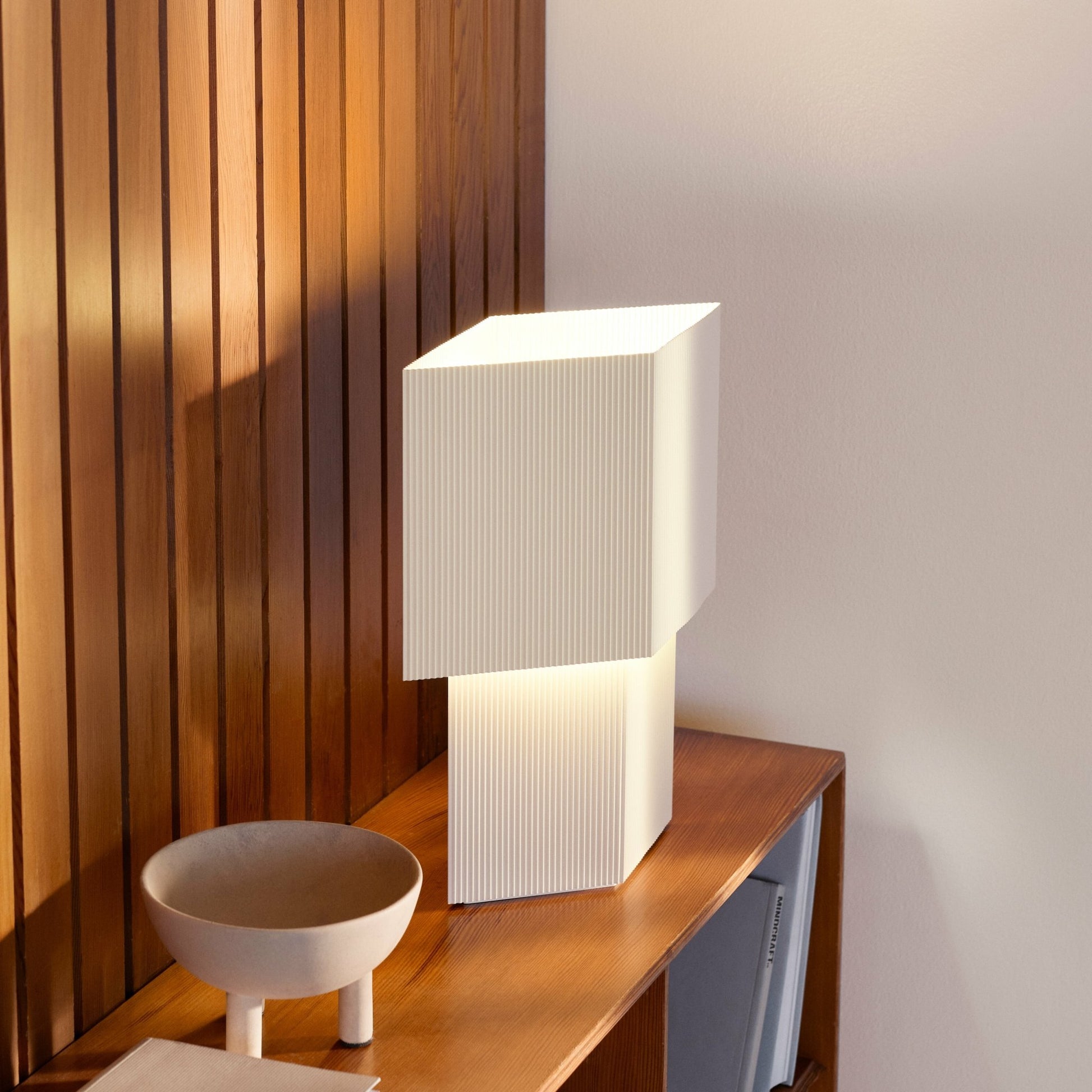 Lampe de table Coton 48 cm Romb - Pholc - The Cool Republic