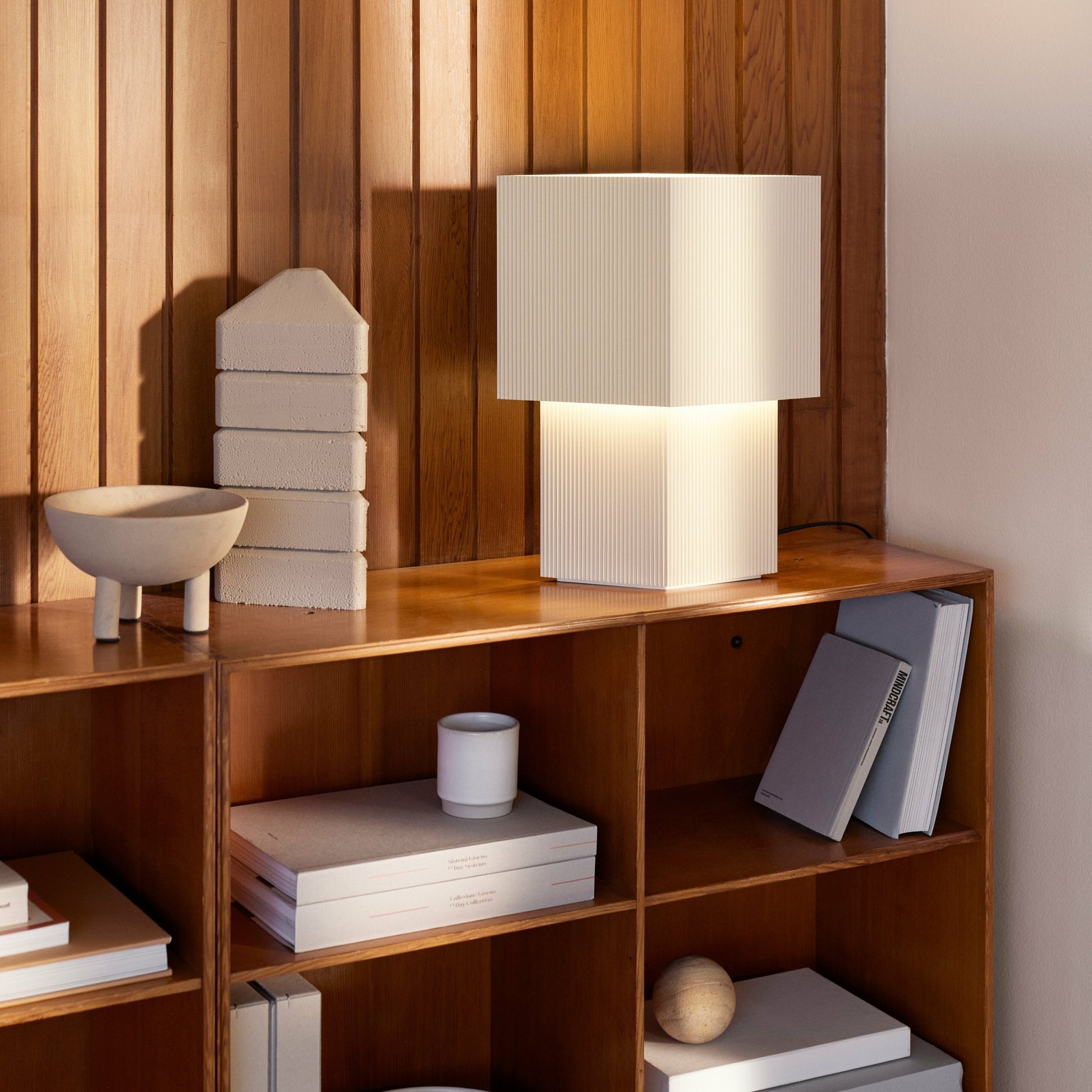 Lampe de table Coton 48 cm Romb - Pholc - The Cool Republic