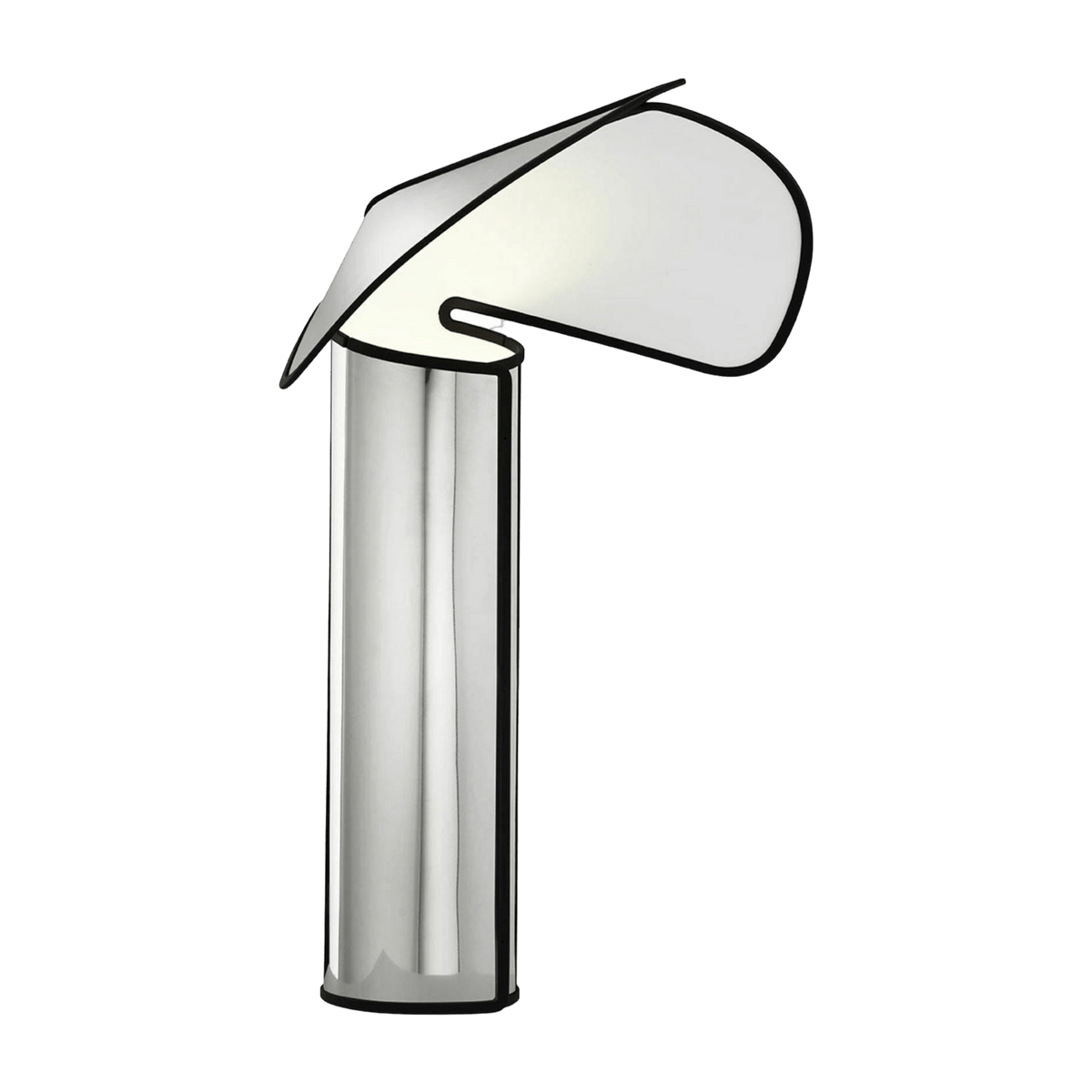 Lampe de table design aluminium et anthracite Chiara - Flos - The Cool Republic