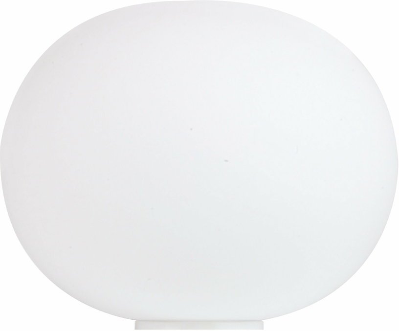 Lampe de table design en verre opalin 33 x 27 cm Glo-Ball - Flos - The Cool Republic