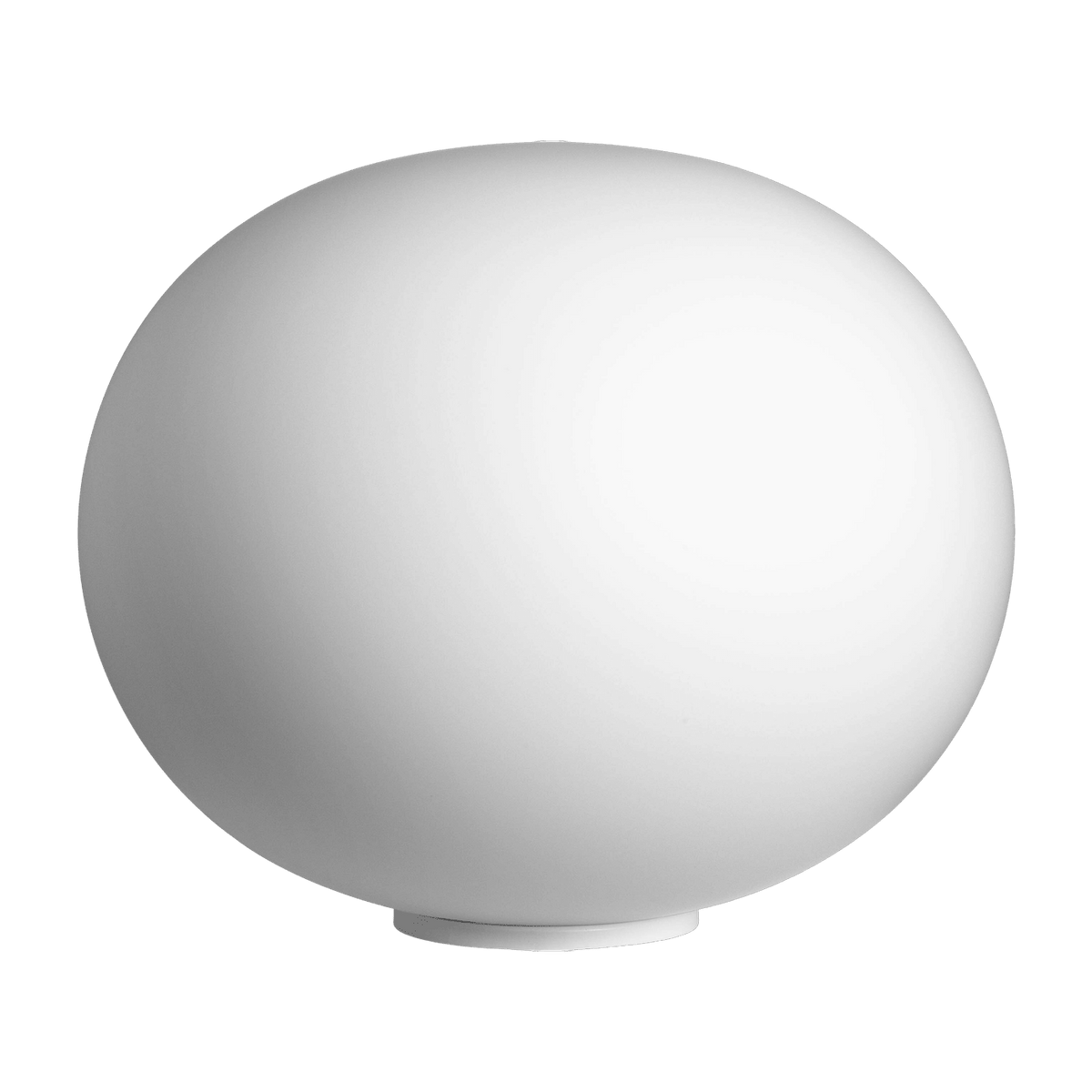 Lampe de table design en verre opalin 33 x 27 cm Glo-Ball - Flos - The Cool Republic