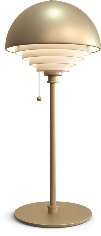 Lampe de table dorée Motown - Herstal - The Cool Republic