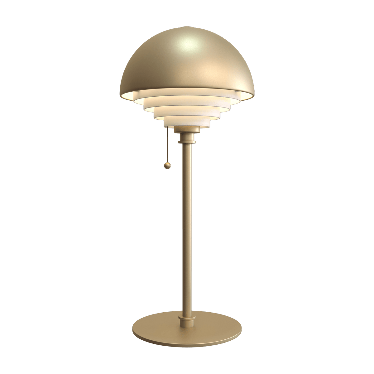 Lampe de table dorée Motown - Herstal - The Cool Republic