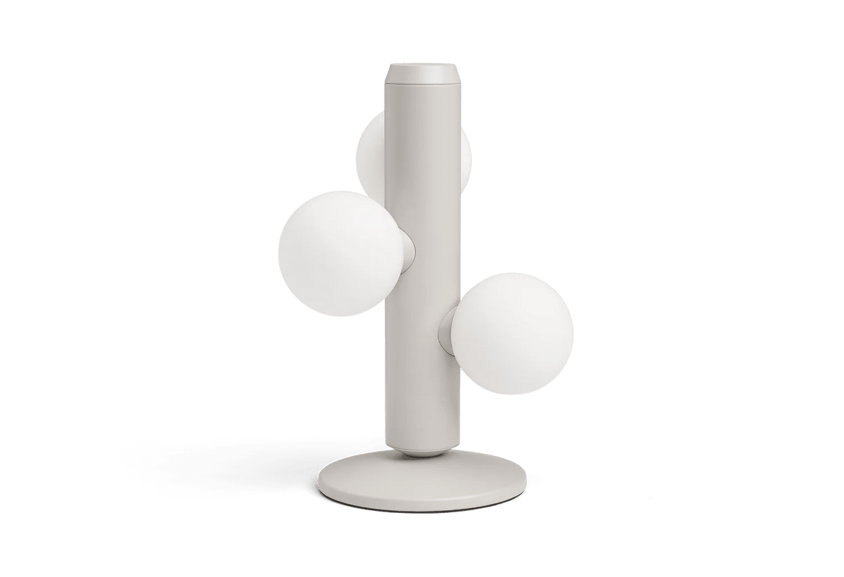 Lampe de table en acier beige 21x29cm Kaktee - Fest Amsterdam - The Cool Republic
