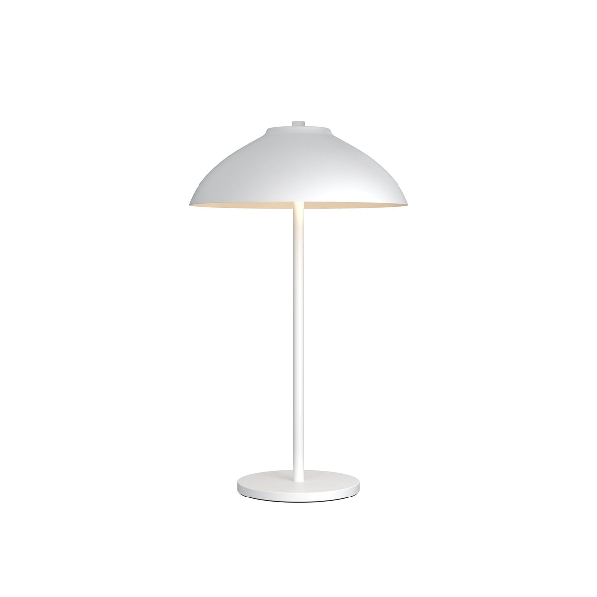 Lampe de table en acier blanc 14x24x40cm Vali - Belid - The Cool Republic