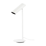 Lampe de table en acier blanc 15 x 22 x 46 cm Link - Faro Barcelona - The Cool Republic