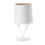 Lampe de table en acier blanc 51,5 x 23 cm Tree - Faro Barcelona - The Cool Republic