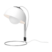 Lampe de table en acier blanc mat 35,9 x 23 cm VP4 - &tradition - The Cool Republic