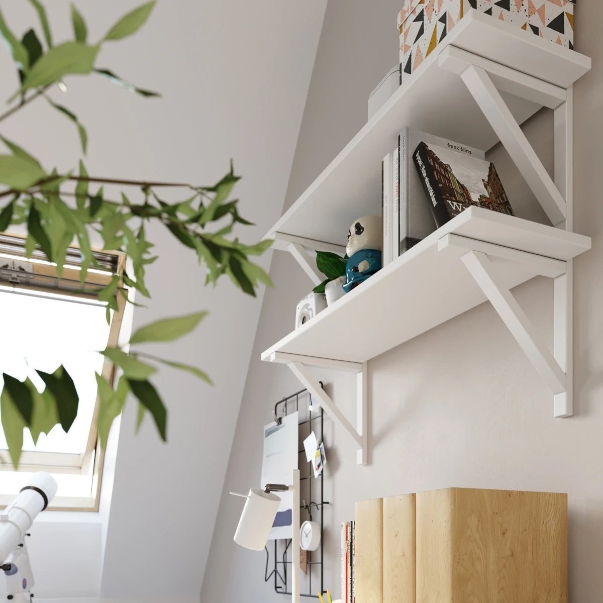 Lampe de table en acier blanche Ring - Sollux - The Cool Republic