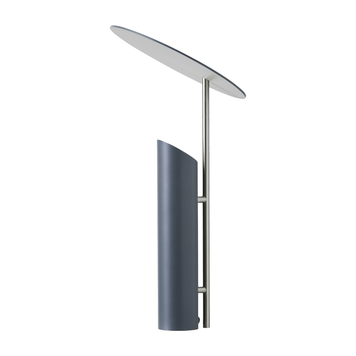 Steel table lamp grey Reflect - Verpan - The Cool Republic