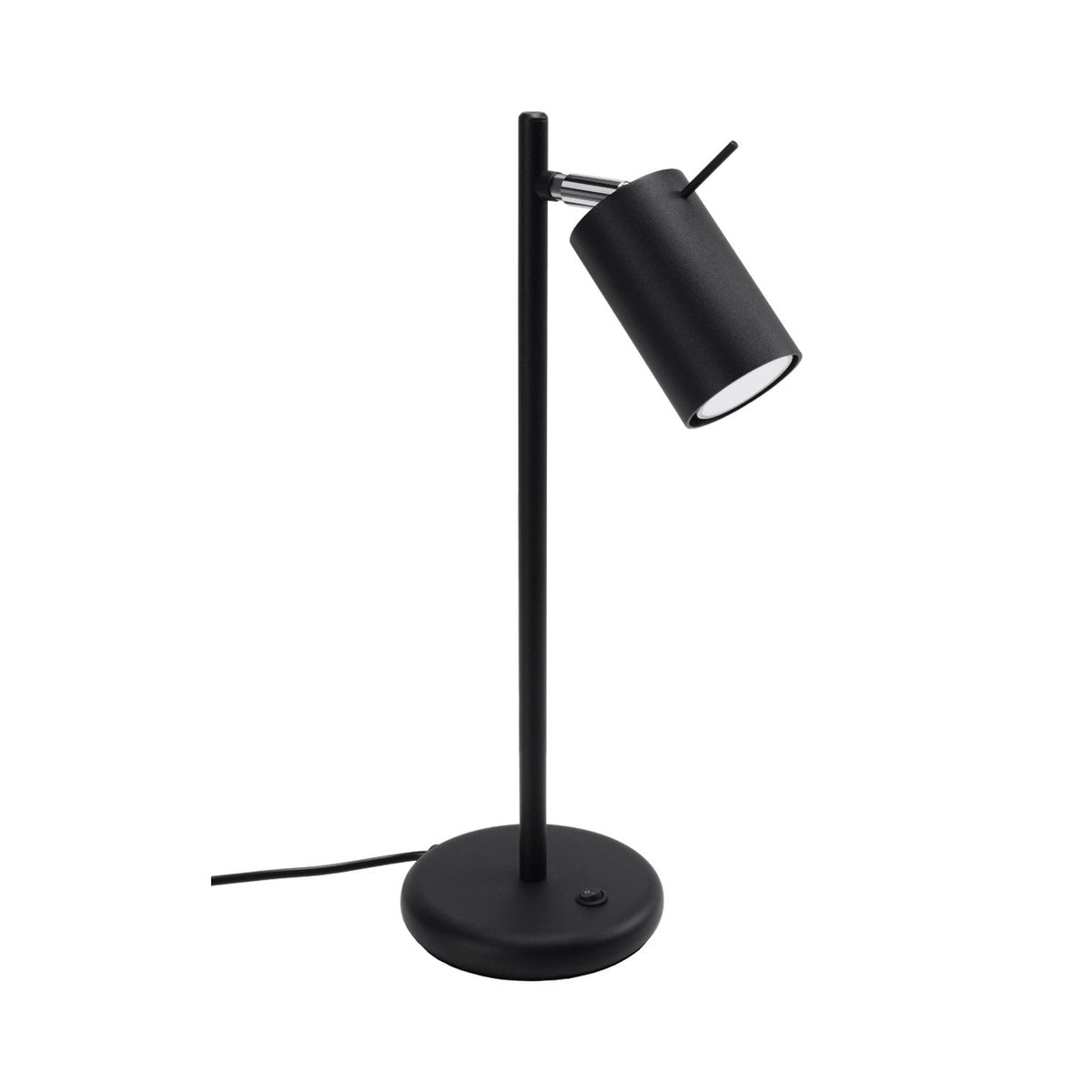Lampe de table en acier noir 14,5x19x5x43cm Ring - Sollux - The Cool Republic