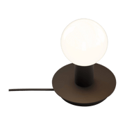 Lampe de table en acier noir 16,5 x 15,2 cm Dot - Lambert & Fils - The Cool Republic