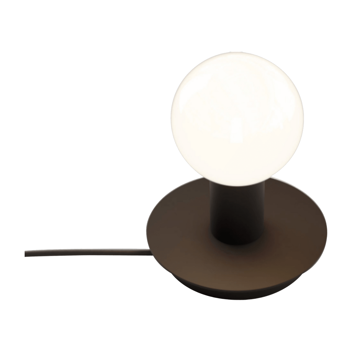 Lampe de table en acier noir 16,5 x 15,2 cm Dot - Lambert & Fils - The Cool Republic