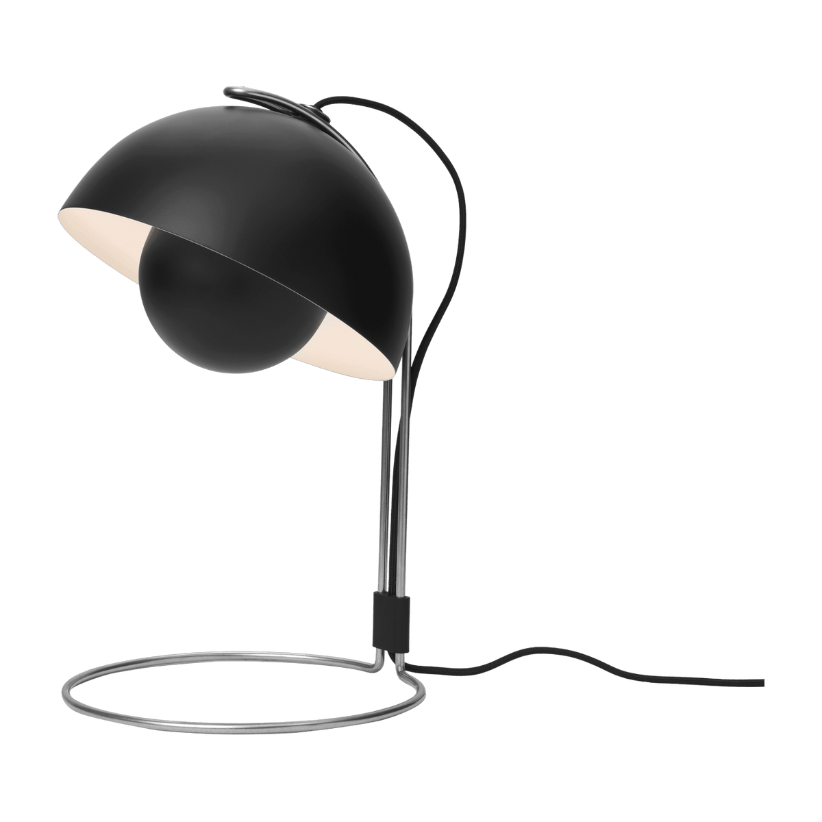 Lampe de table en acier noir mat 35,9 x 23 cm VP4 - &tradition - The Cool Republic