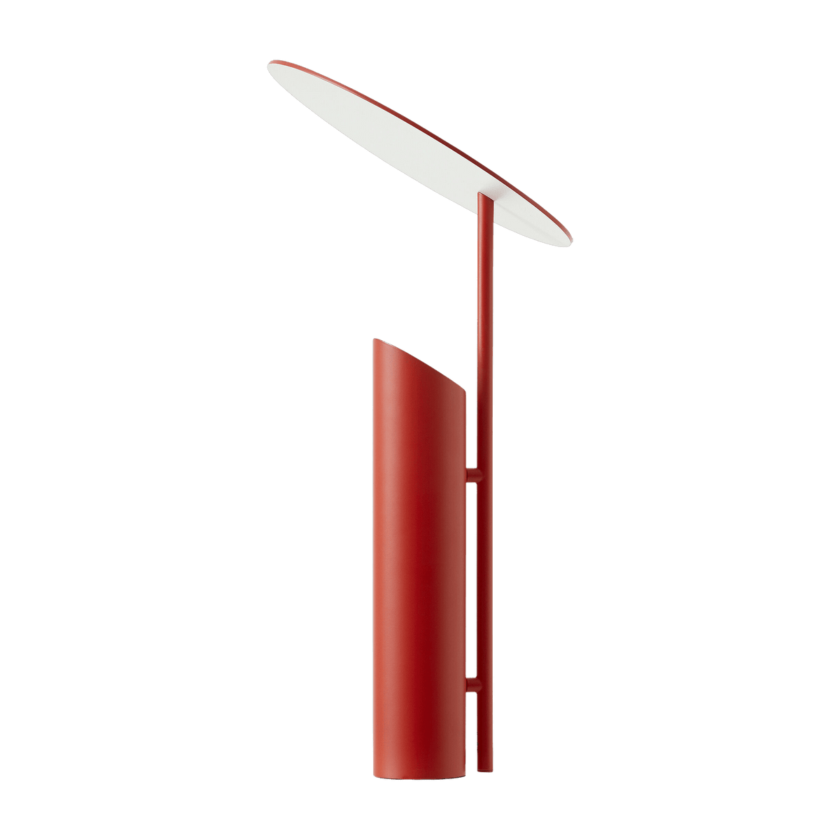 Red steel table lamp Reflect - Verpan - The Cool Republic