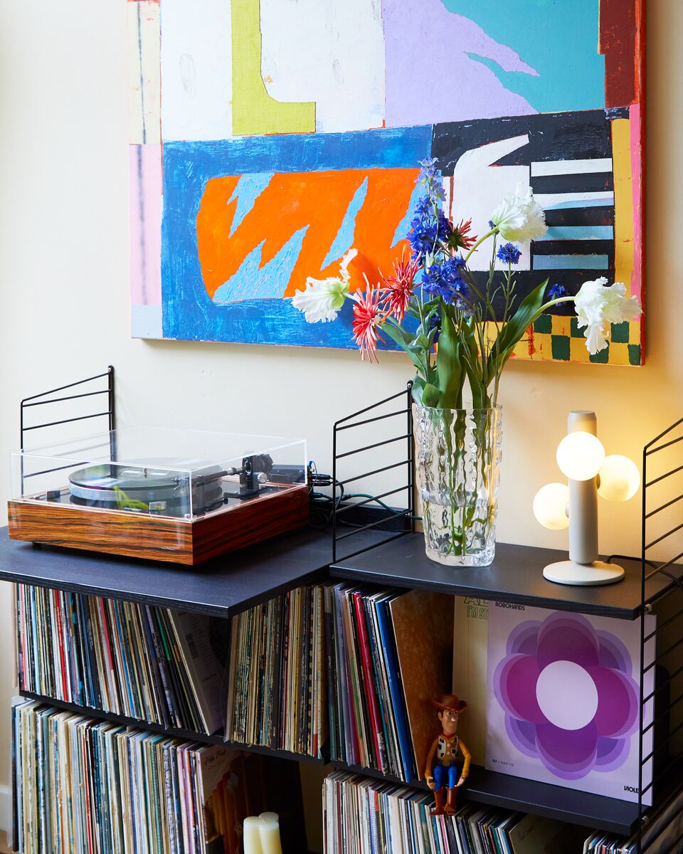 Lampe de table en acier violet 21x29cm Kaktee - Fest Amsterdam - The Cool Republic