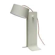 Lampe de table en aluminium beige 32 cm Crea - Hübsch - The Cool Republic