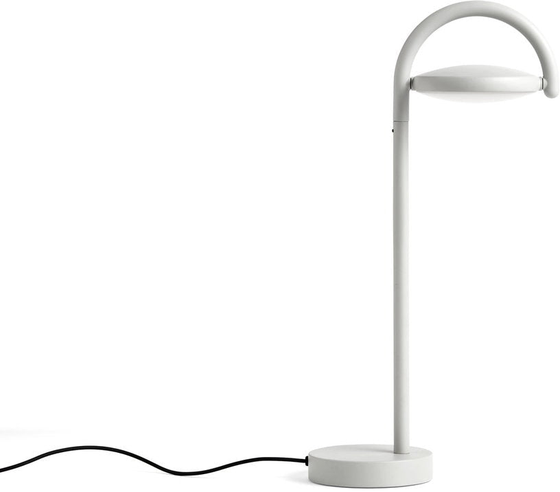 Lampe de table en aluminium grise 38 x 10 cm Marselis - HAY - The Cool Republic