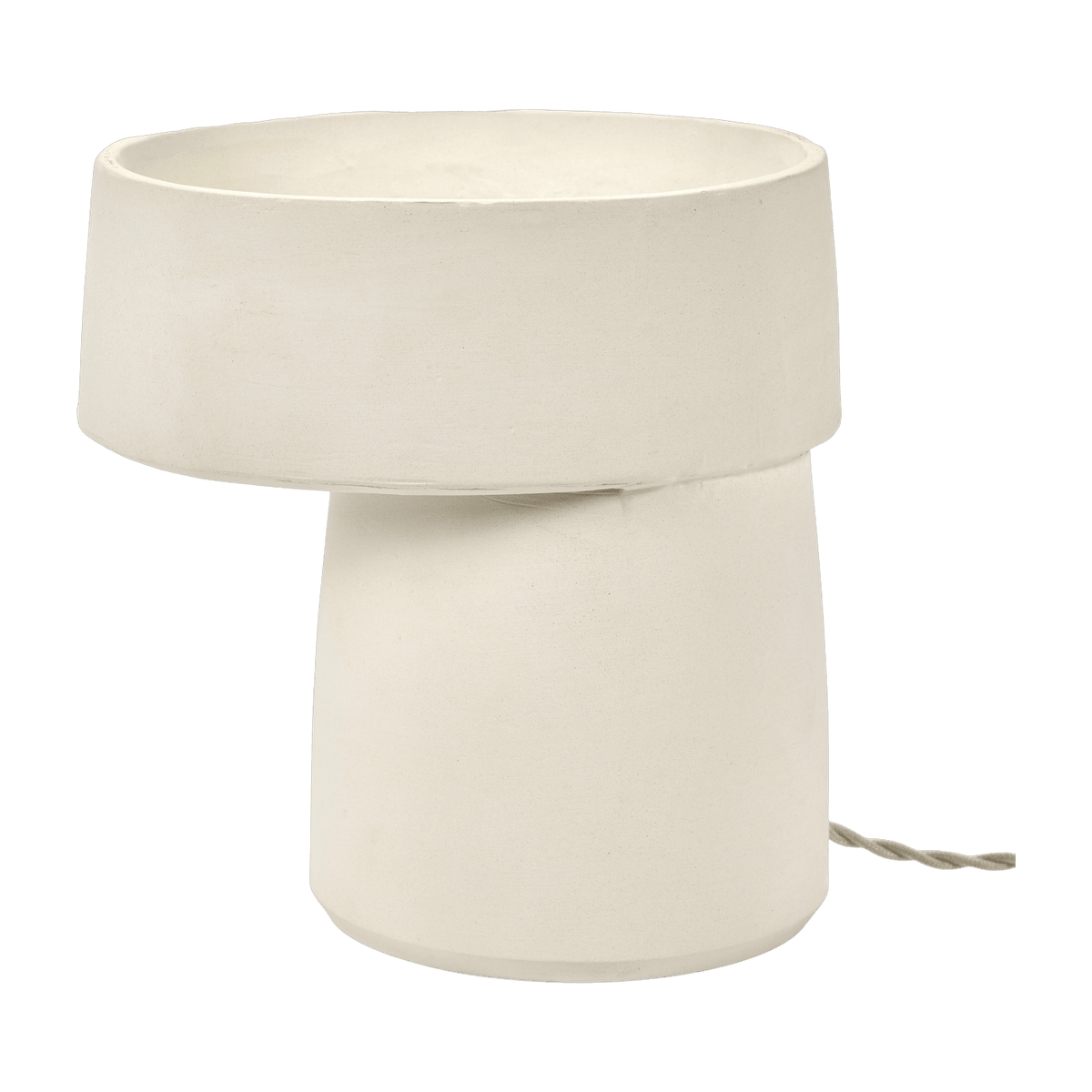 Lampe de table en céramique blanche Romé - Serax - The Cool Republic