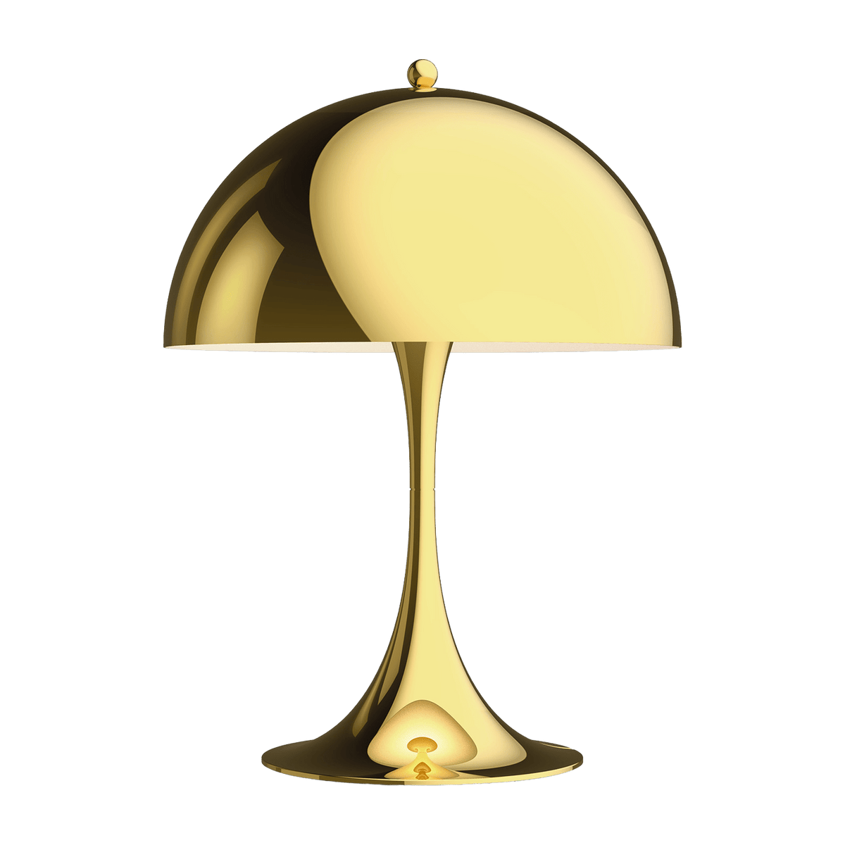 Lampe de table en laiton doré 60 cm Panthella 250 - Louis Poulsen - The Cool Republic