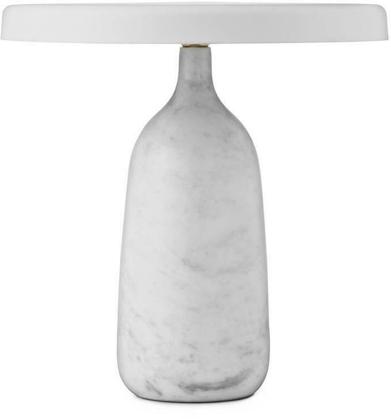Lampe de table en marbre blanc 33,6 cm Eddy - Normann Copenhagen - The Cool Republic