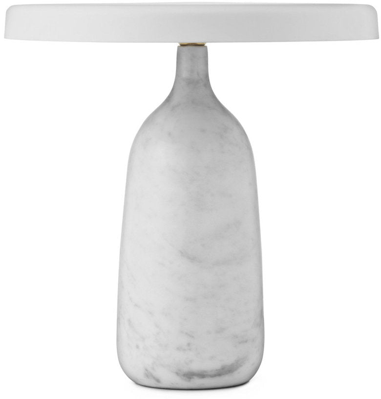 Lampe de table en marbre blanc 33,6 cm Eddy - Normann Copenhagen - The Cool Republic