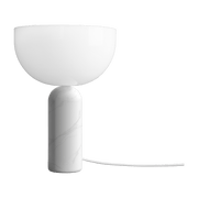 Lampe de table en marbre blanc 35 cm Kizu - New Works - The Cool Republic