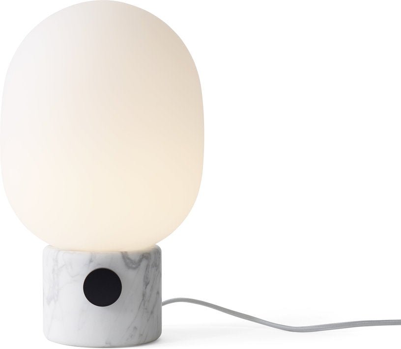 Lampe de table en marbre blanche 32 x 19 cm JWDA - Audo - The Cool Republic