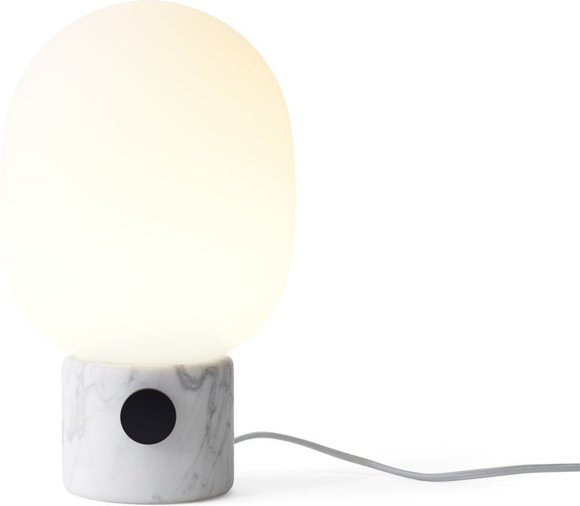 Lampe de table en marbre blanche 32 x 19 cm JWDA - Audo - The Cool Republic