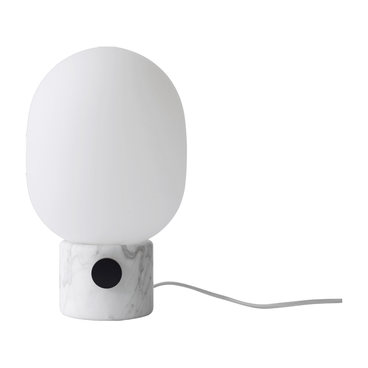 Lampe de table en marbre blanche 32 x 19 cm JWDA - Audo - The Cool Republic