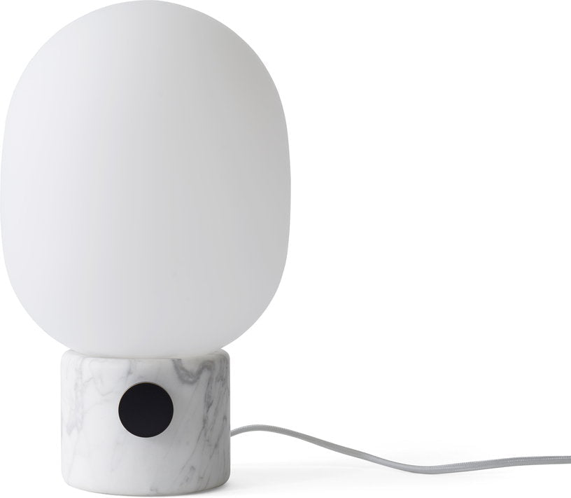 Lampe de table en marbre blanche 32 x 19 cm JWDA - Audo - The Cool Republic