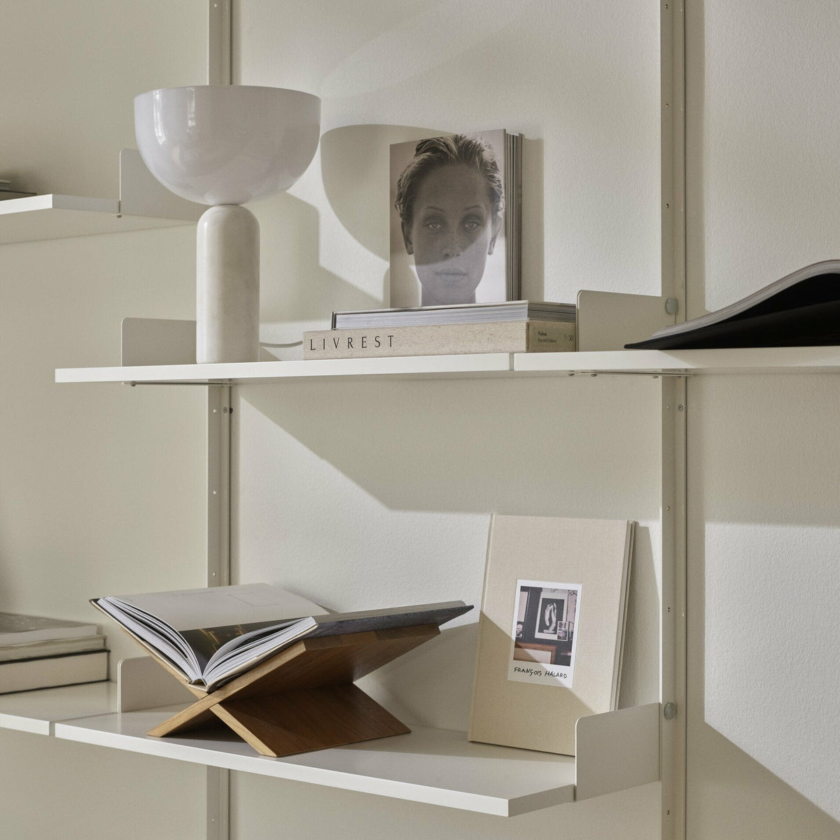 Table lamp in marbre grey 35 cm Kizu - New Works - The Cool Republic