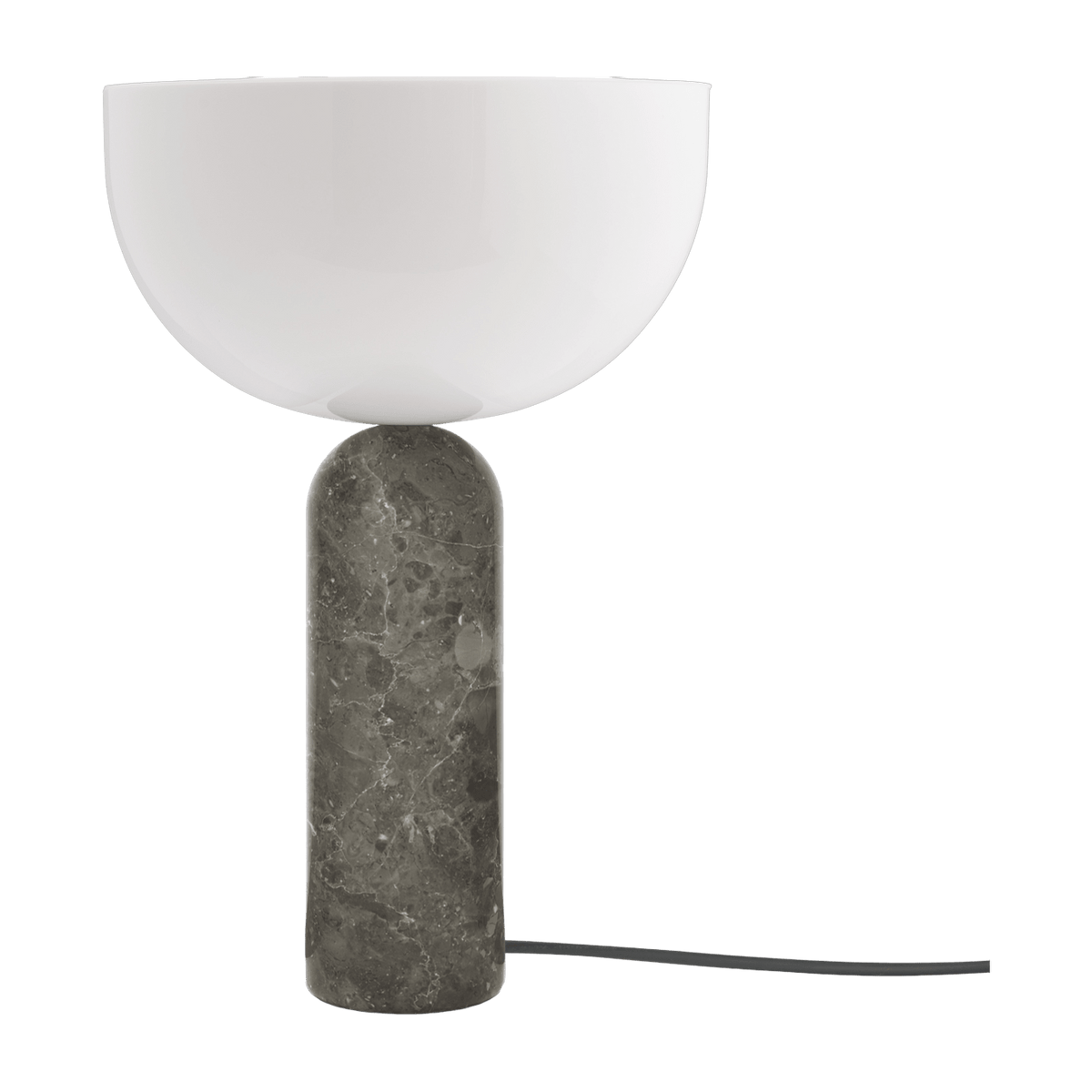 Table lamp in marbre grey 45 cm Kizu - New Works - The Cool Republic