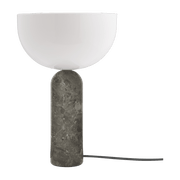Table lamp in marbre grey 45 cm Kizu - New Works - The Cool Republic