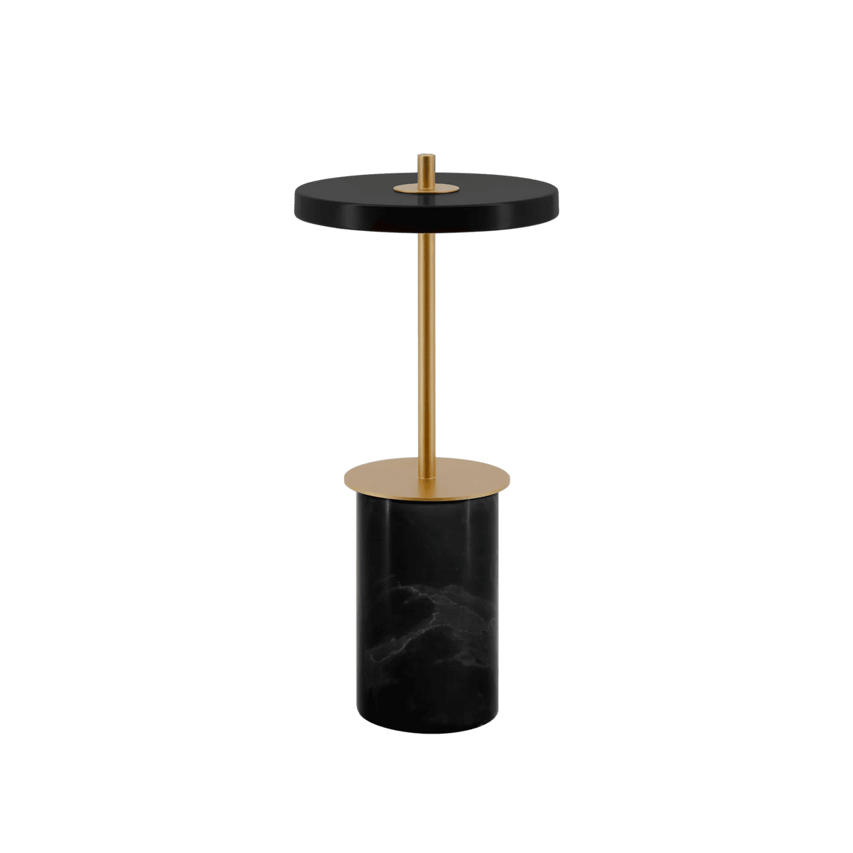 Lampe de table en marbre noir 12x25,5cm Asteria move mini - Umage - The Cool Republic