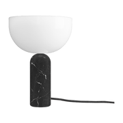 Lampe de table en marbre noir 35 cm Kizu - New Works - The Cool Republic