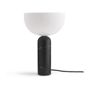 Lampe de table en marbre noir 45 cm Kizu - New Works - The Cool Republic