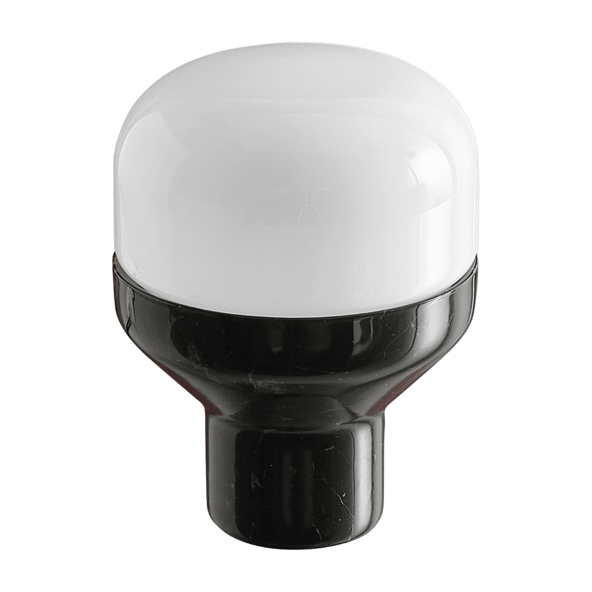 Lampe de table en marbre noir marquinia 16 x 22 cm Delux Junior- Martinelli Luce - The Cool Republic