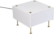 Lampe de table en métal blanche 27 x 20 cm G61 Small Pierre Guariche - Sammode - The Cool Republic