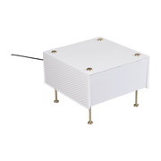 Lampe de table en métal blanche 33 x 20 cm G61 Medium Pierre Guariche - Sammode - The Cool Republic