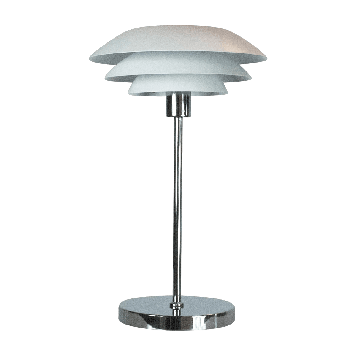 Lampe de table en métal blanche 50 x 31 cm - Dyberg Larsen - The Cool Republic