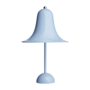 Lampe de table en métal bleu clair Pantop - Verpan - The Cool Republic