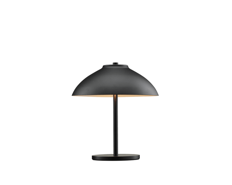 Lampe de table en métal noir 14x24x25,8cm Vali - Belid - The Cool Republic