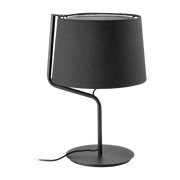 Lampe de table en métal noir 45 x 31 cm Berni - Faro Barcelona - The Cool Republic
