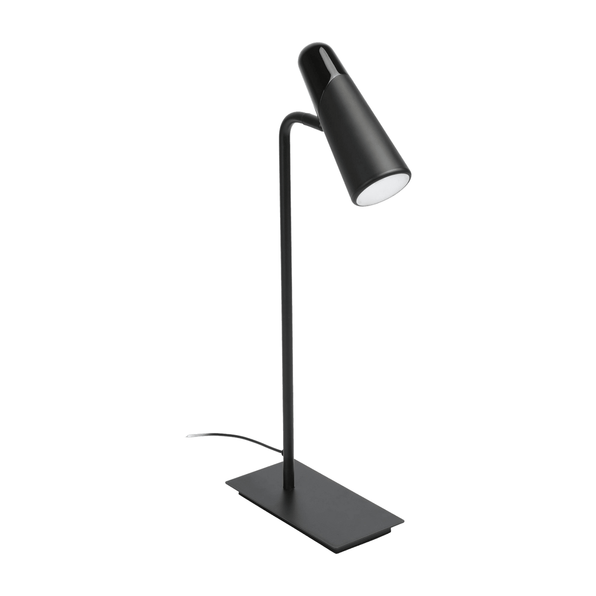 Lampe de table en métal noir 8 x 5 x 18 cm Lao - Faro Barcelona - The Cool Republic