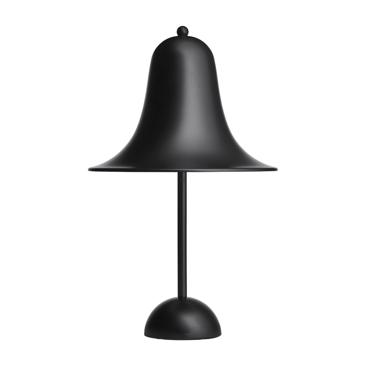 Matte black metal table lamp Pantop - Verpan - The Cool Republic