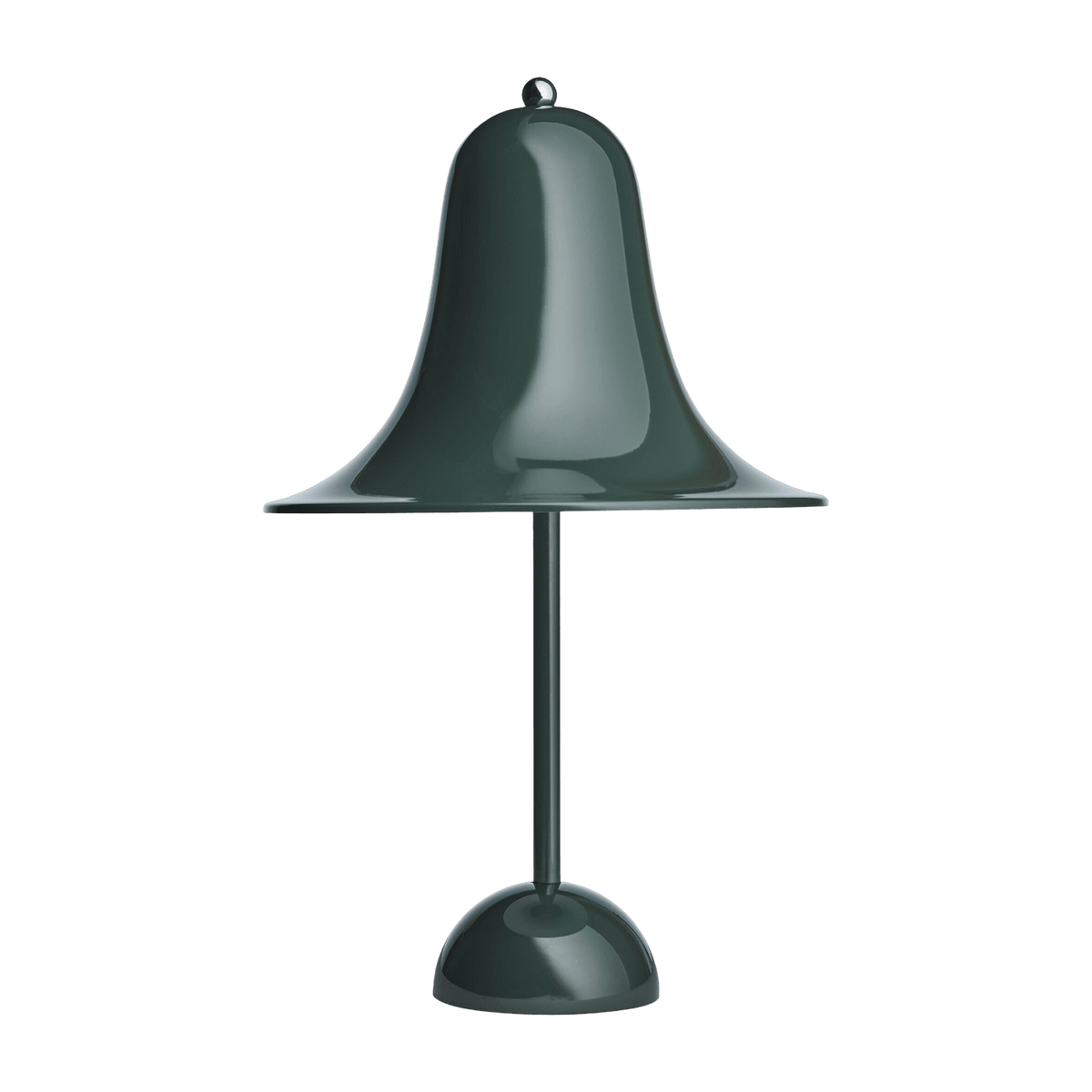 Dark green metal table lamp Pantop - Verpan - The Cool Republic