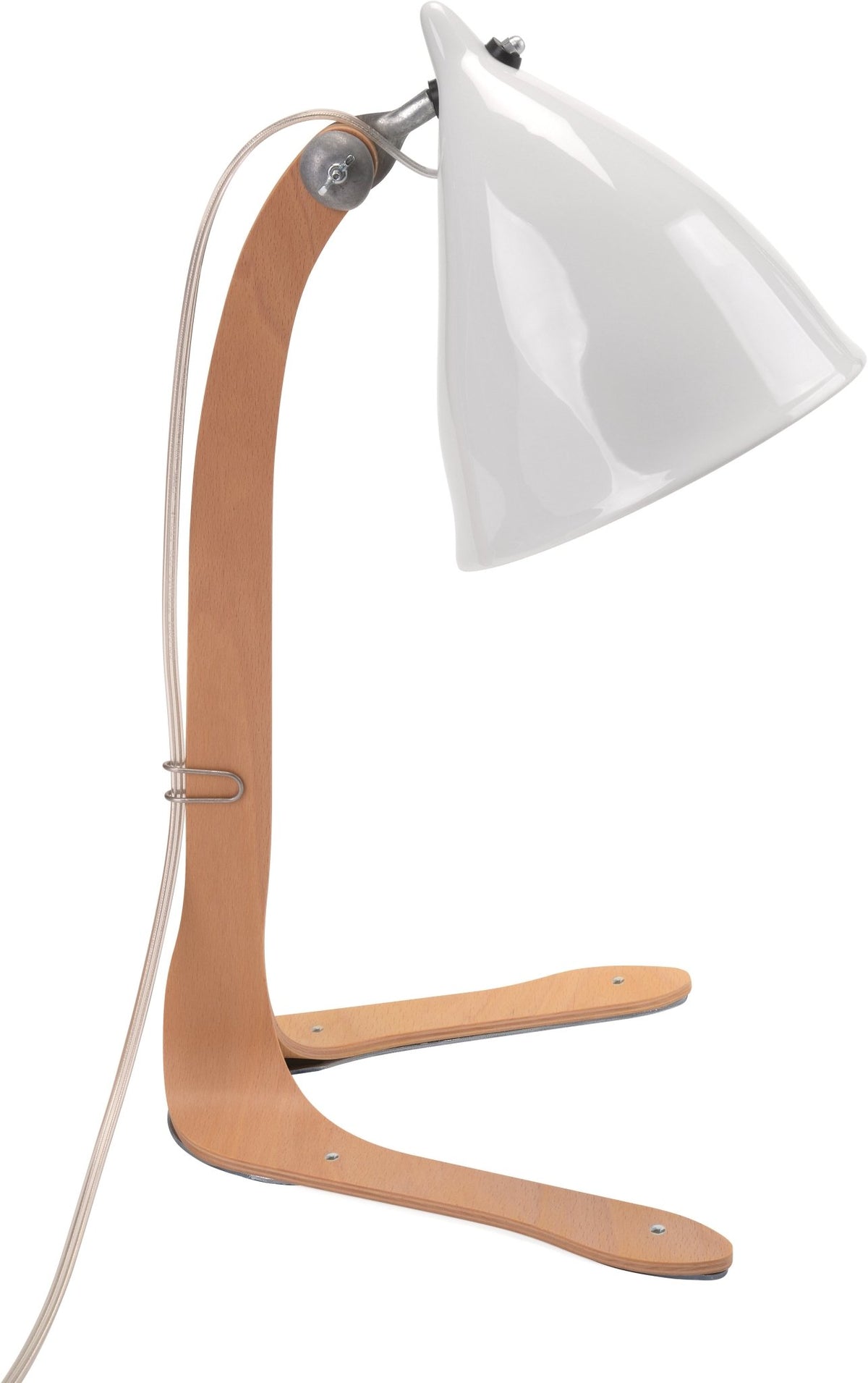 Lampe de table en porcelaine 42 x 16 cm Cornette - Tsé &Tsé - The Cool Republic