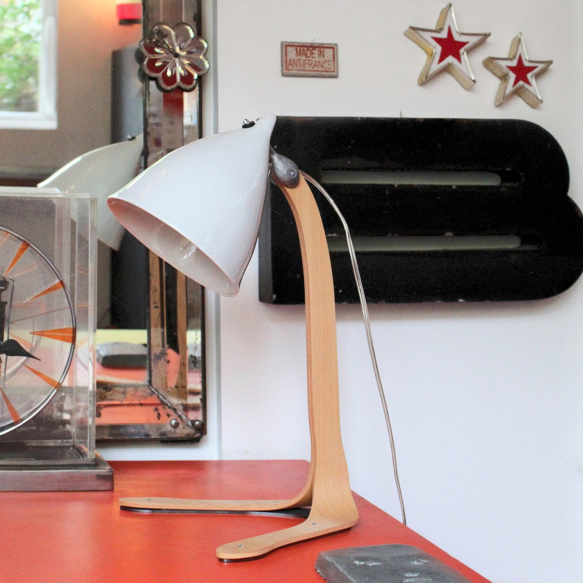 Lampe de table en porcelaine 42 x 16 cm Cornette - Tsé &Tsé - The Cool Republic