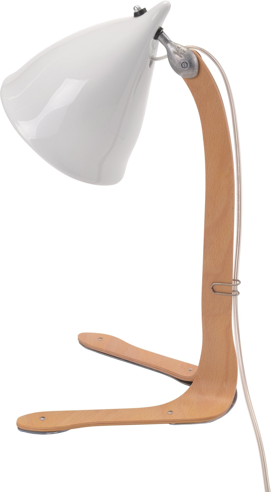 Lampe de table en porcelaine 42 x 16 cm Cornette - Tsé &Tsé - The Cool Republic